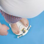 体の大きい男性
