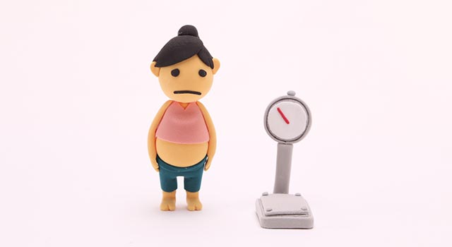 妊娠初期に体重が急増